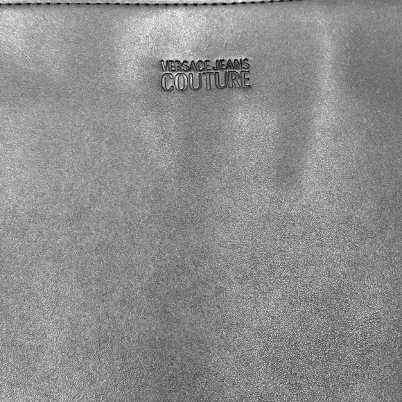 Versace Jeans Couture Logo Debossed Crossbody Bag (Like New!) has COA - Picture 6 of 11